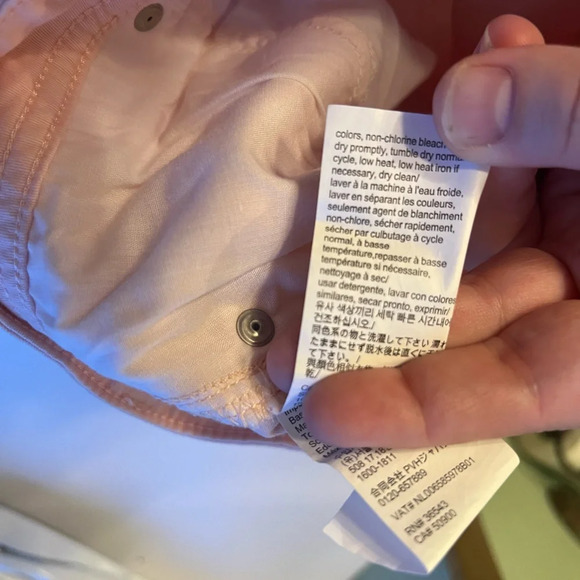 Size 6 pink Calvin Klein pants, NWOT - Picture 7 of 7